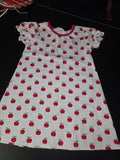 Apple Print Dress