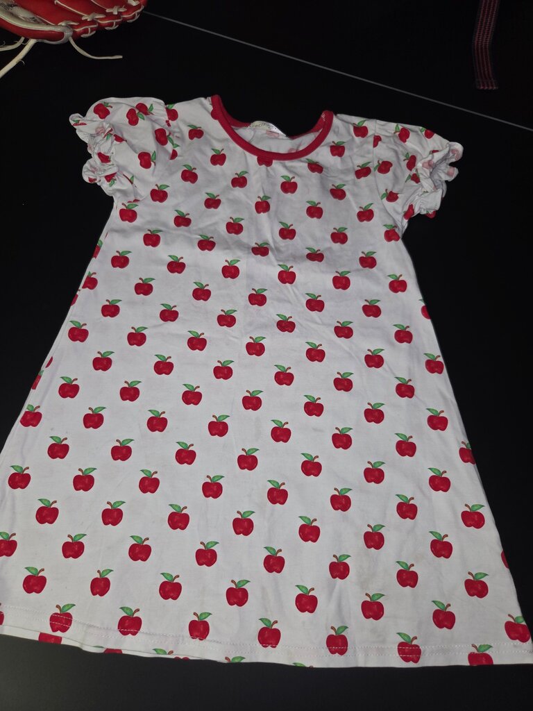 Apple Print Dress