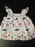 Girls Dinosaur Print Top