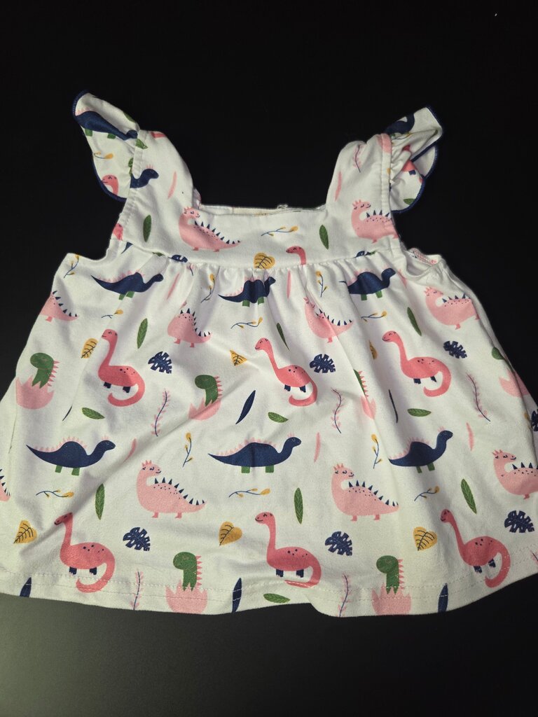 Girls Dinosaur Print Top