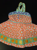 Girls' Colorful Floral Summer Dress