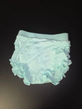 Mint Green Ruffled Baby Bloomers