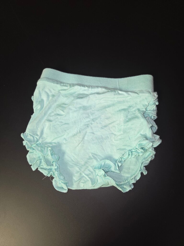 Mint Green Ruffled Baby Bloomers