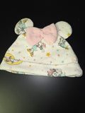 Minnie Mouse Baby Hat with Bow