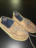 Brown Leather Boat Shoes