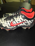 Nike Football Cleats Black and Red